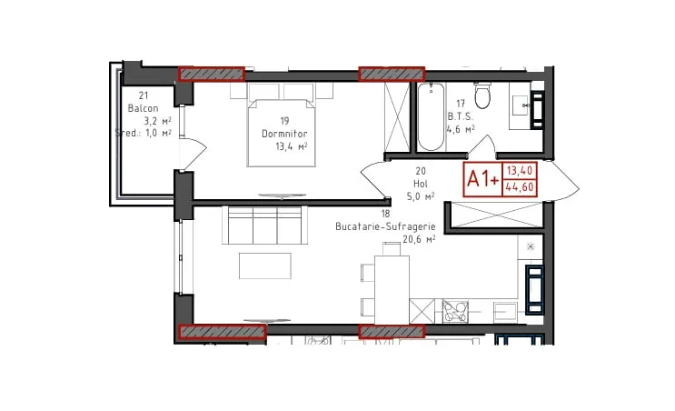 Ialoveni, Centru str. Grigore Vieru 6