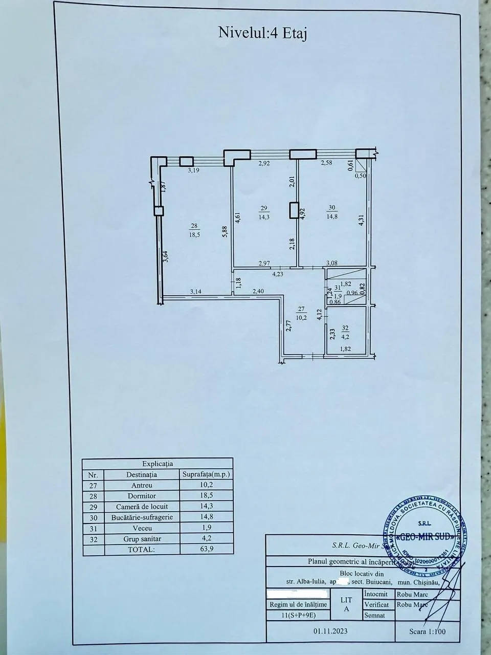 Chișinău Buiucani str. Alba Iulia 5