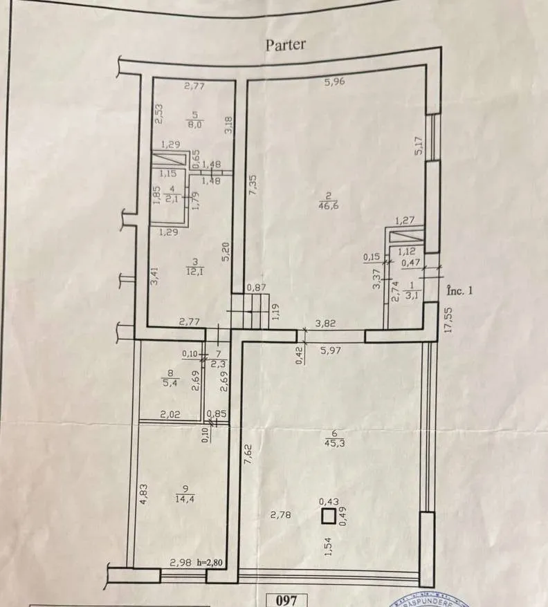 Chișinău Poșta Veche str. Poștei  6
