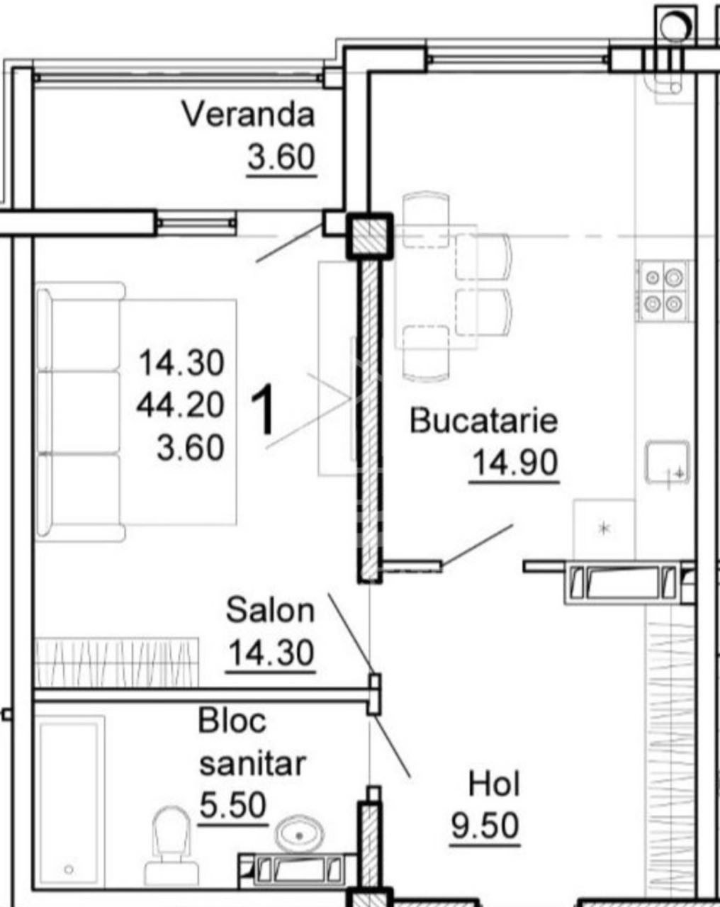 Chișinău Ciocana bd. Mircea cel Bătrân 6