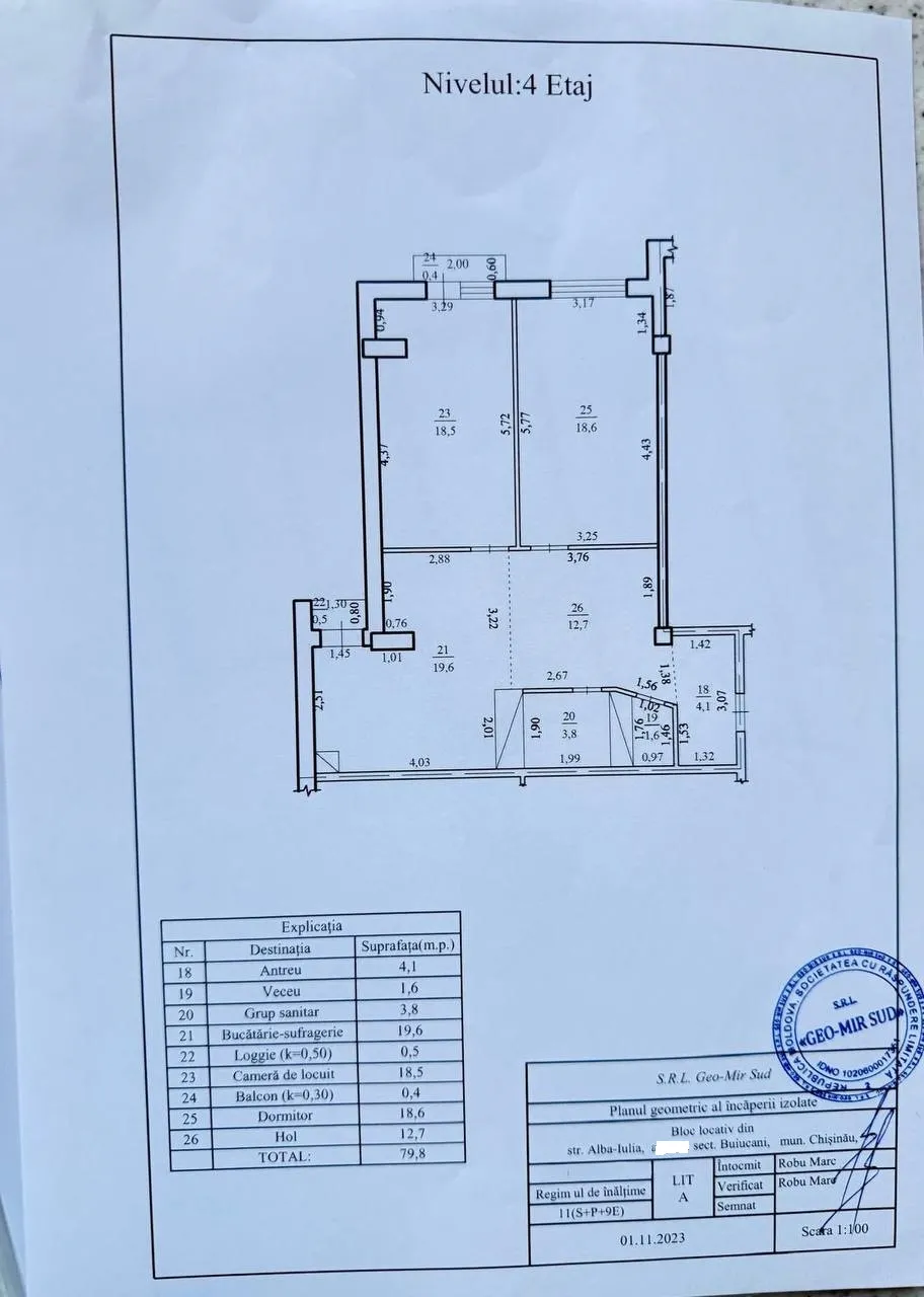 Chișinău Buiucani str. Alba Iulia 5