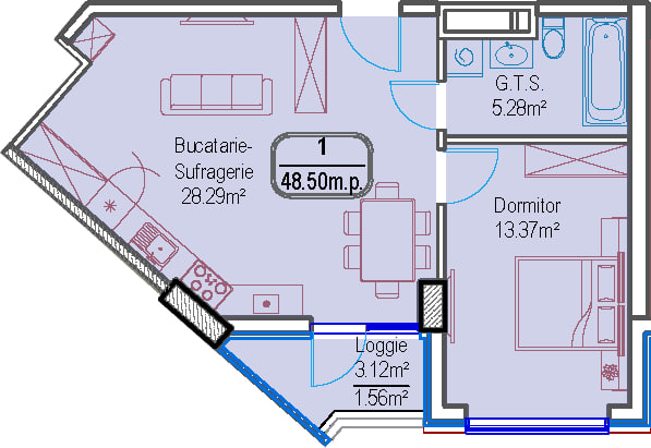 Chișinău Durlești str. Cartușa 3