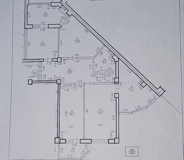 APARTAMENT CU 3 CAMERE + LIVING, BD. ALBA IULIA, BUIUCANI 12