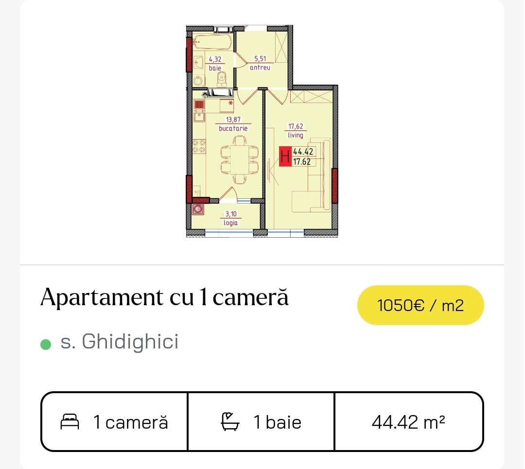 Chișinău Ghidighici str. Ștefan cel Mare și Sfînt 4