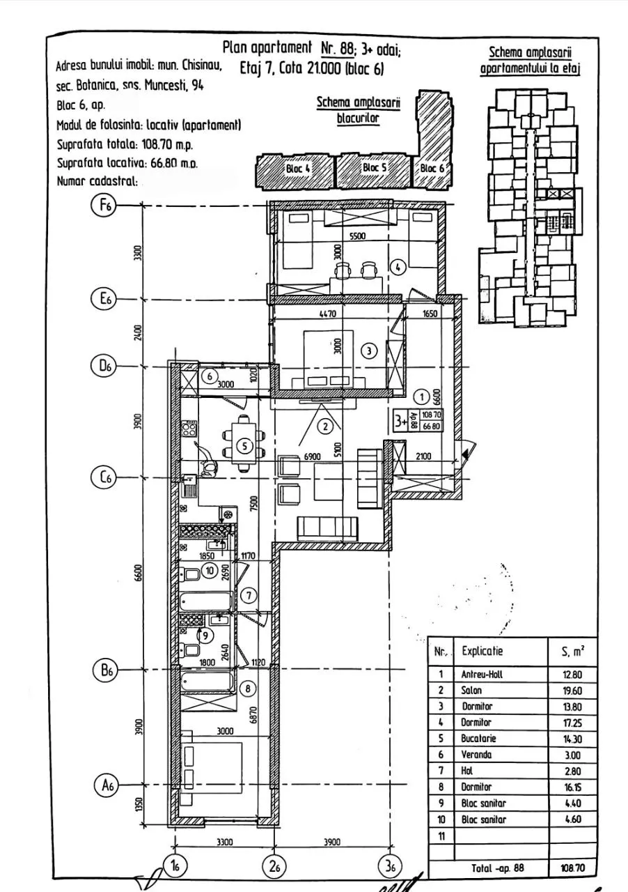 Chișinău Botanica str. Dimineții 4