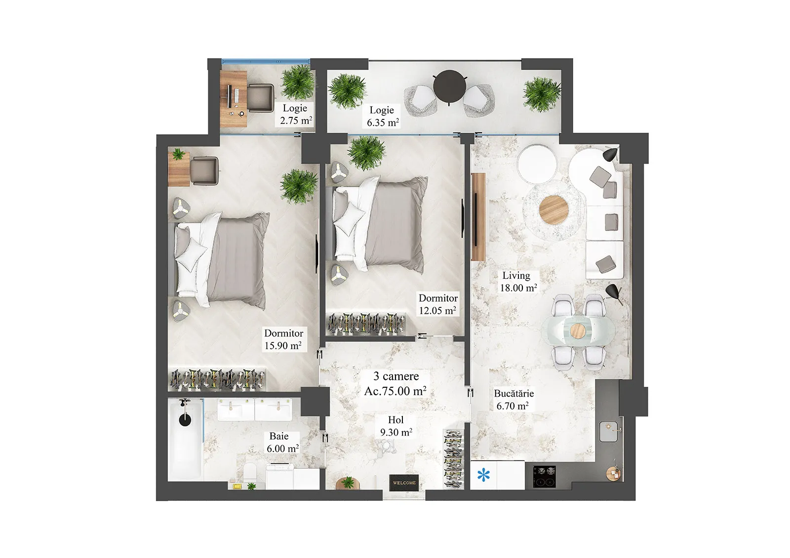 Chișinău Botanica str. Zelinski 3